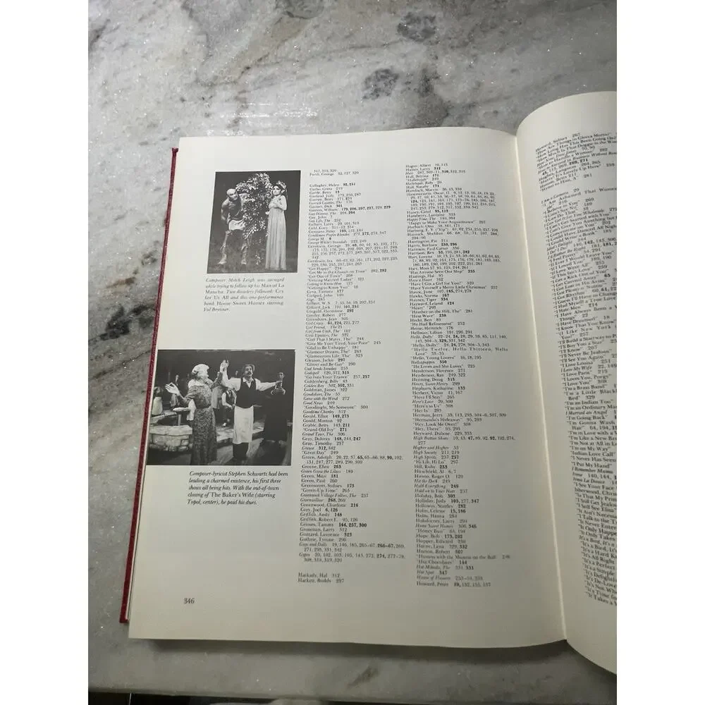 Broadway Musicals by Martin Gottfried 1979 Hardcover Dust Cover Available